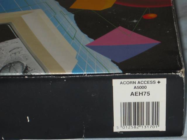 Acorn AEH75 Label