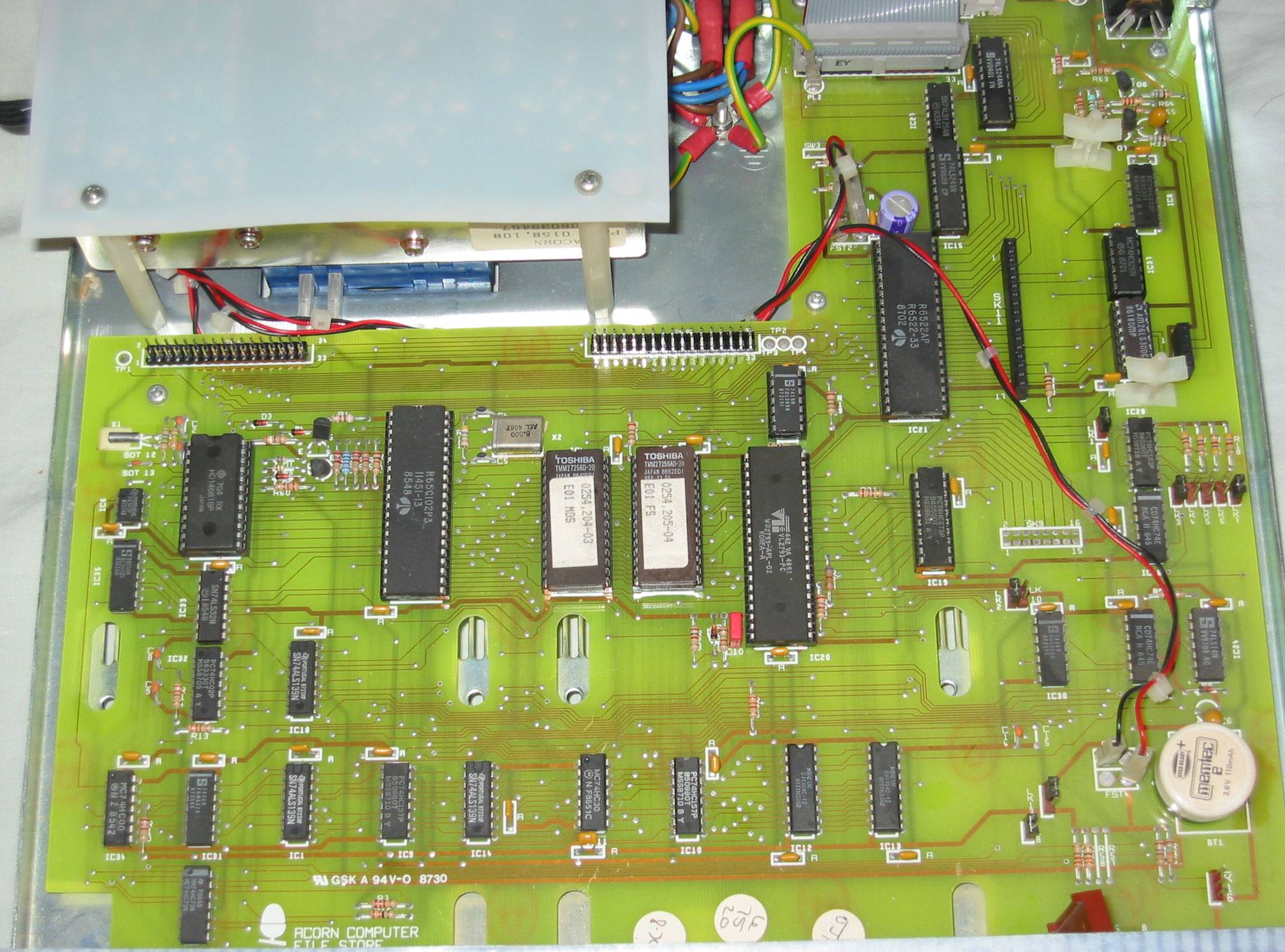 Acorn AEH26 FileStore E01 circuit board HiRes