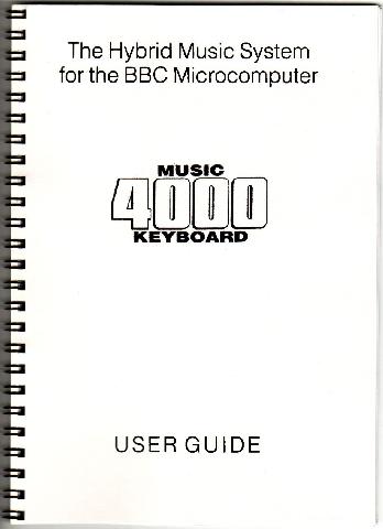 Hybrid Music 4000 Keyboard User Guide