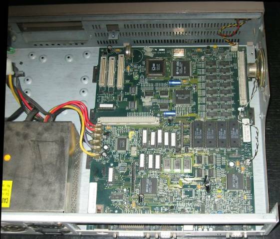 A5000 motherboard in case