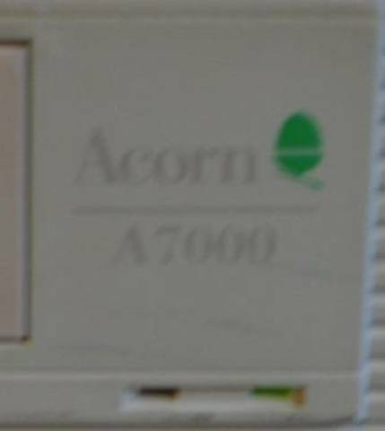 A7000 and Acorn logo